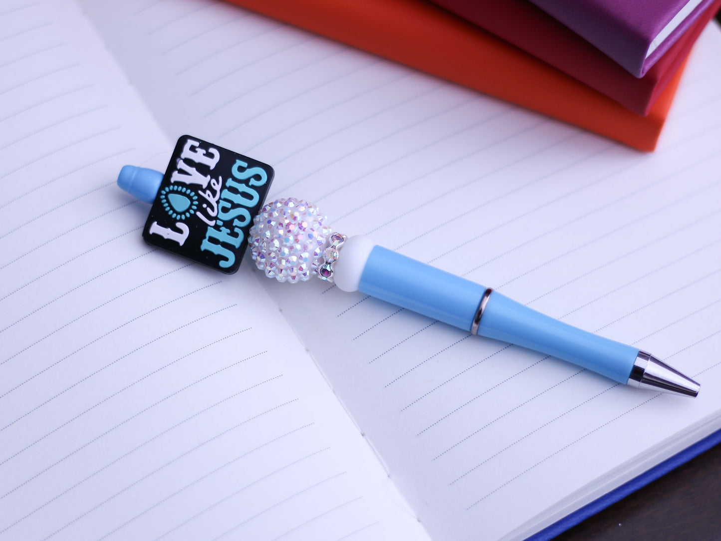 Love Like Jesus Focal Pen Blue